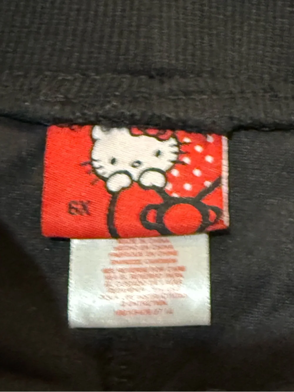 Hello Kitty Black Girls' Velour Hoodie & Jogger Set- New with Tags